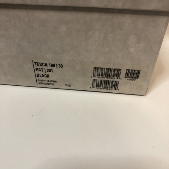 Jimmy Choo Tesca 100 Black Patent Leather Heels - Picture 2 of 7